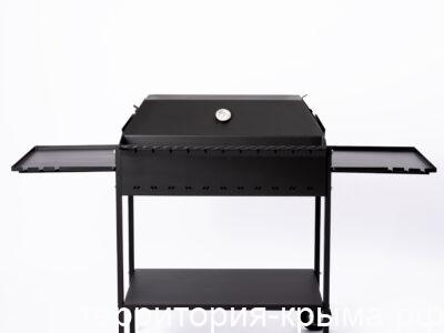 Мангал с крышкой гриль
