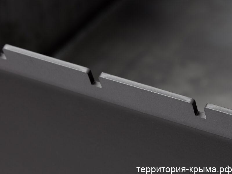 Мангал с крышкой гриль