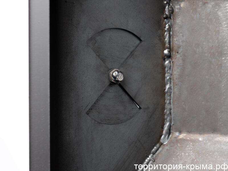 Мангал с крышкой гриль